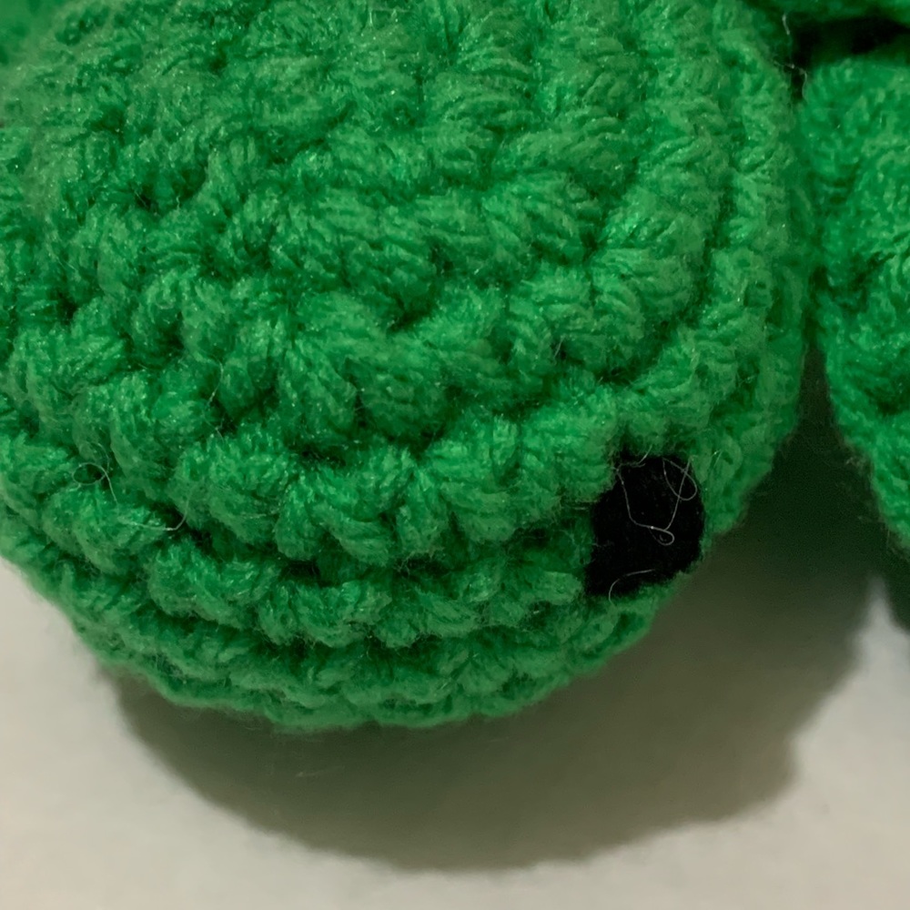 Nursery Decor Playroom Decor Stuffed Handmade Crocheted Sea Turtle - Picture 2 of 13